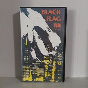 Black Flag TV Party VHS Live Videos Compilation Punk Rock Target Video